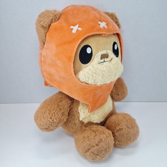 Disney Star Wars Mattel Hooded Ewok 10" Plush Stuffed Animal Figure Character - Picture 2 of 12